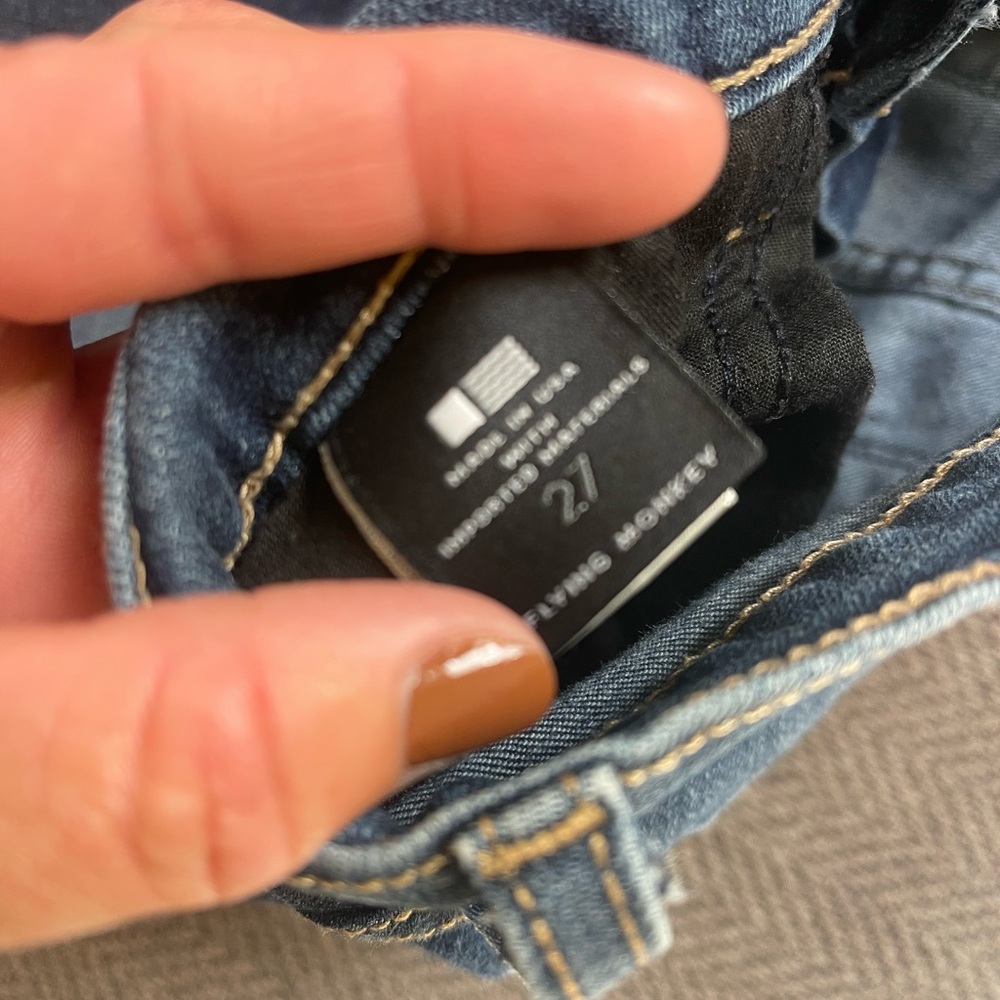 Flying monkey jeans size 27 - Picture 3 of 6